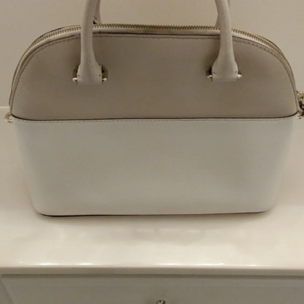 Kate Spade Grove Street Leather “Carli” Dome Satchel Bag Purse